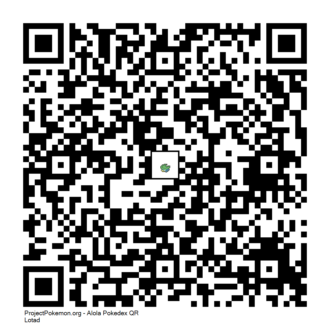 Cdigo QR de Lotad